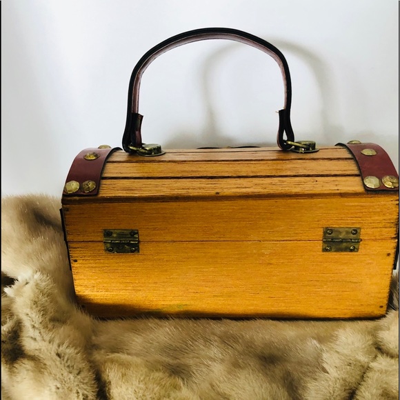 MR. R Vintage Made in Japan 1970's Wood  BOHO - Picture 4 of 7